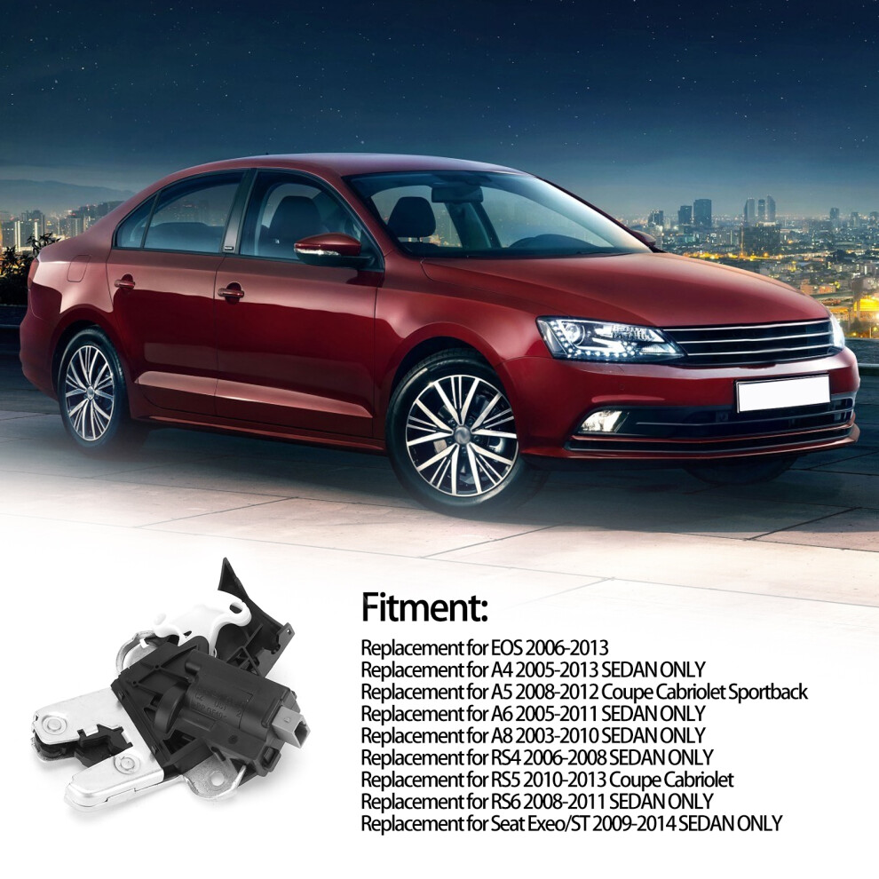 Trunk Lid Latch 4F5827505d For A4 A6 7055741806919