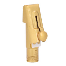 Gold Plated Brass Soprano Sax Mouthpiece B Flat Durable & Rich Tone Output