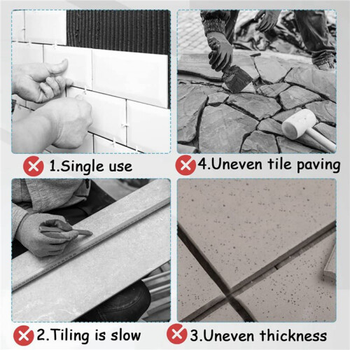 480 Packs Plastic Shims Horseshoe U Shaped Tile Spacer Shims Small Structural Plastic Shims 2