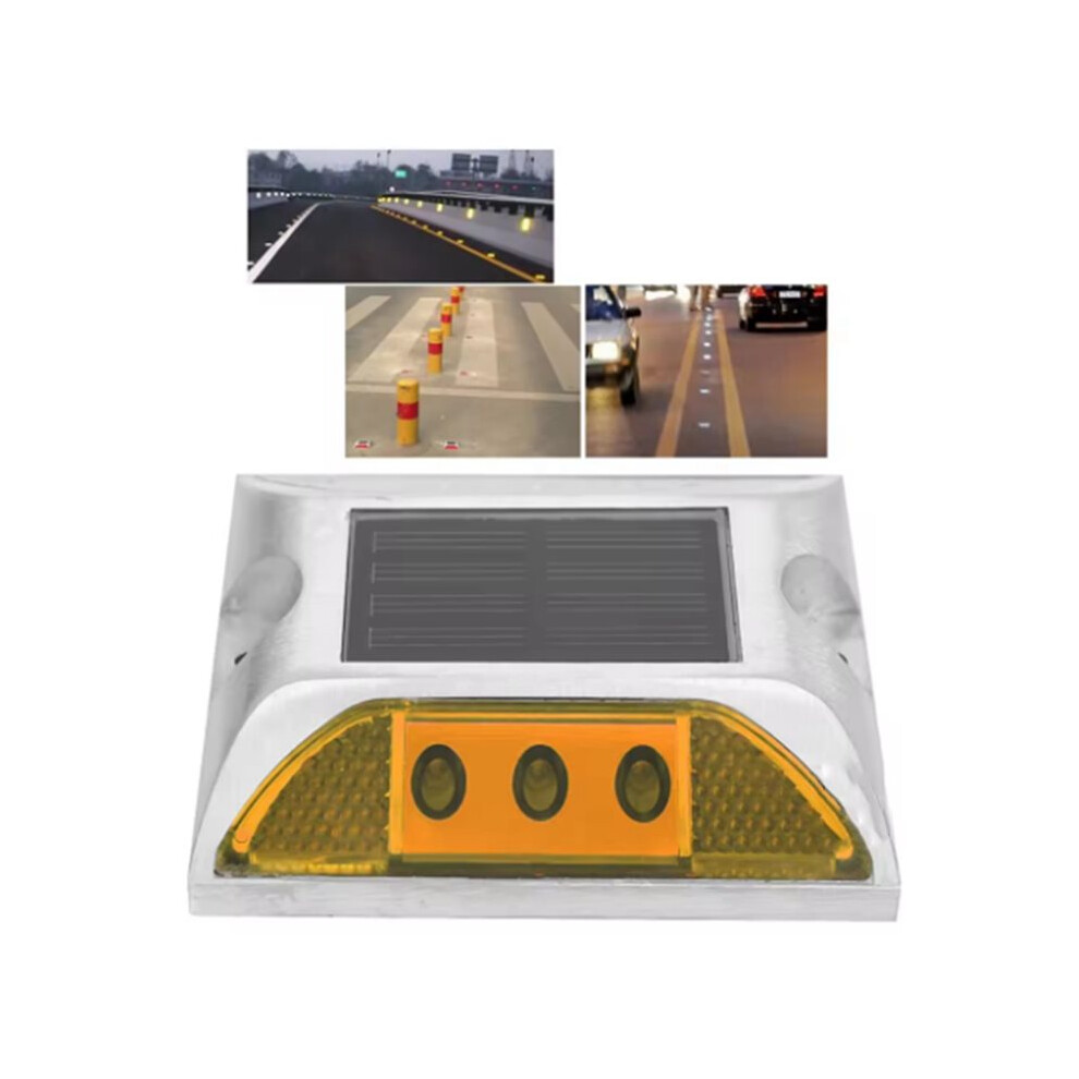 3X Led Solar Power Ground Lights Waterproof Outdoor Driveway Road Highway Spike Lamp 6032112167542