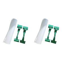 2X Clay Screen for Ceramic Clay  Protection Pottery Shield Pottery Embryos Protector Adjustable Clip A