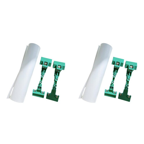 2X Clay Screen for Ceramic Clay  Protection Pottery Shield Pottery Embryos Protector Adjustable Clip A