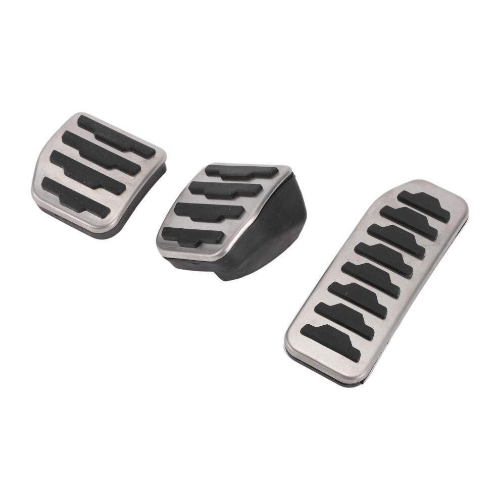 Car Pedal Covers For Range Rover Evoque 20122019, Stainless Steel Manual Set With Enhanced Grip 9330225061755