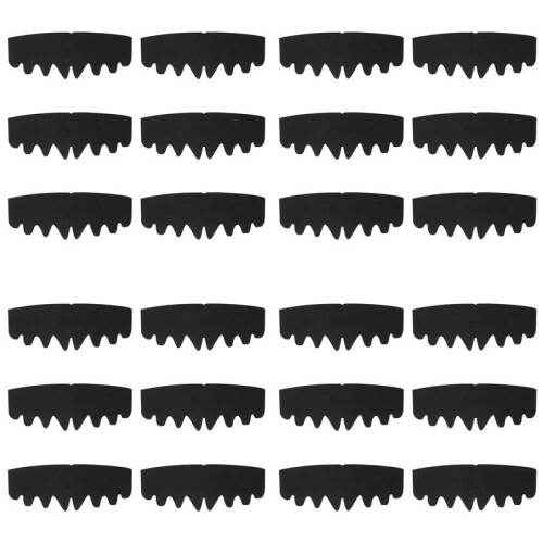 Baseball Caps Inserts Shapers, Flexible Washable Reusable Hat Liner Cap Fitter Inserts,  Hat Sweat Liner 24pcs