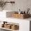6X Wicker Baskets for Organizing 3Pack, Large and Small Wicker Storage Baskets Set, Hand Woven Baskets for Storage 3
