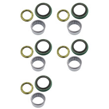 5X Knuckle Bearing Spacer Oil Seal Set for Pajero Montero 2Nd L200 3Rd 1990-2005 MB160850 MB160670 MB160671