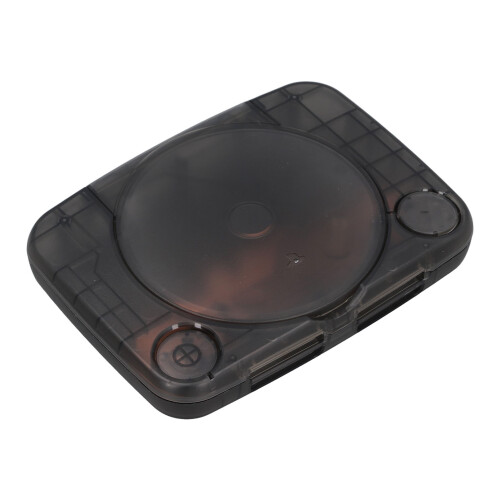 Translucent Black PS1 Console Shell for SCPH 001, 101, 102, 103