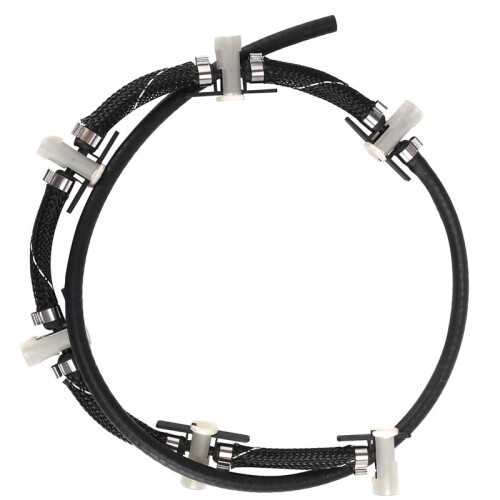 2X 13537799993 - Fuel Injector Return Overflow Hose  Pipe for - 3 5 Series X5 X6 E70 E71 E72 E90 E91 E92 2