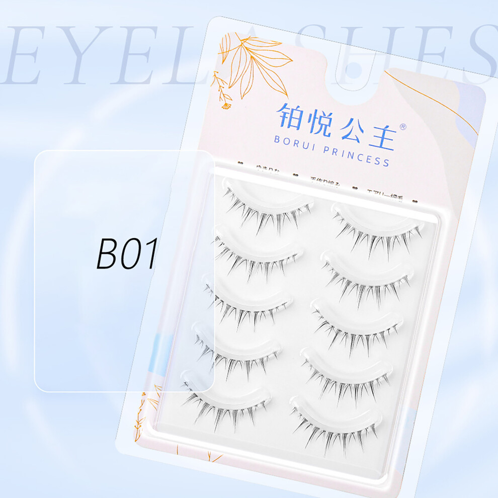 Hue-Grain (1) Anime False Lashes - Soft & Easy To Apply