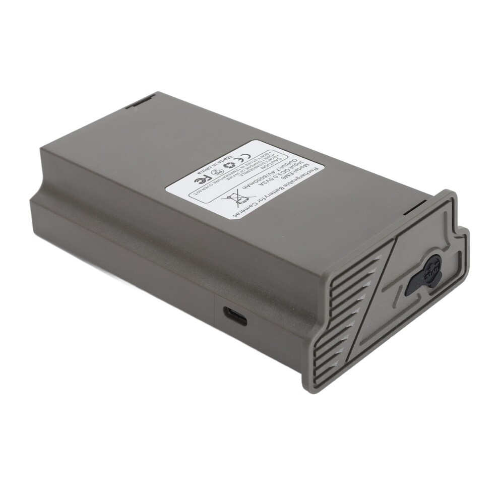 6000Mah Rechargeable Battery Pack For Trail Cameras, 121.5X73x34.8mm Grey 9381391202794