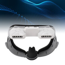 VR Cooling Face Pad with Dual Fan, 500mAh Battery, Comfortable Cover