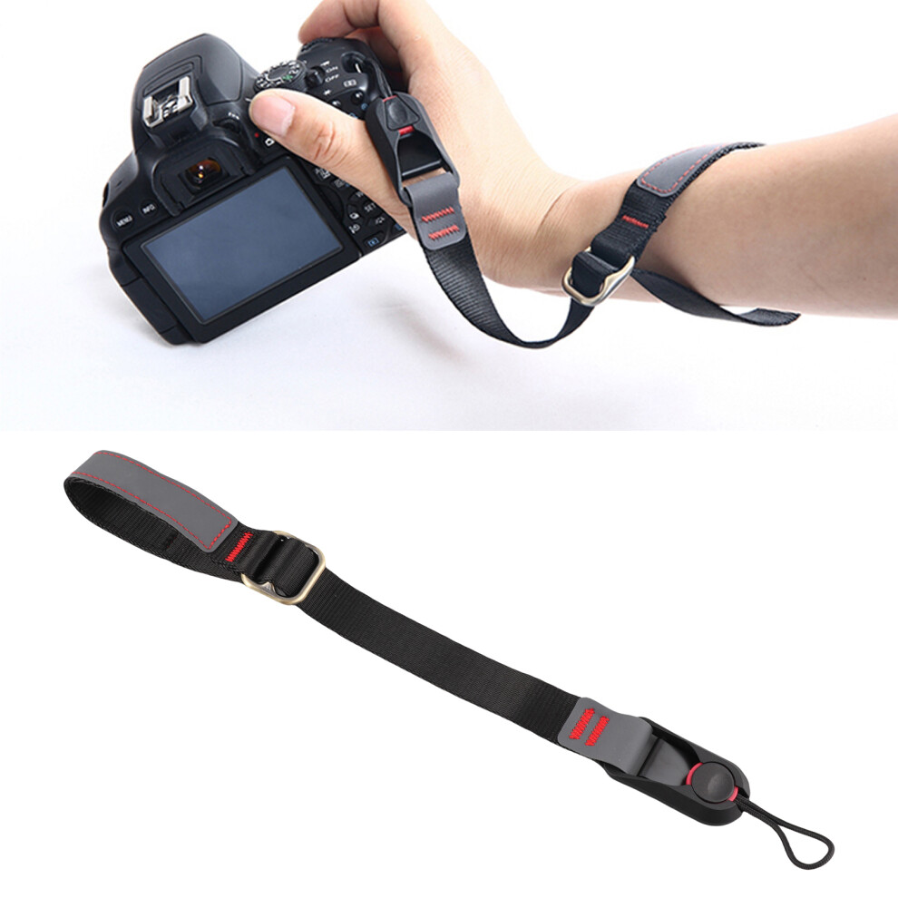 Adjustable Camera Wrist Strap, Soft Anti-Lost Lanyard, 40Cm Gray 4091391203367