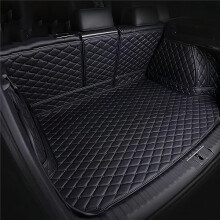 Custom Fit Car Trunk Mat Cargo Liner for Audi SQ5 20142017, Waterproof NonSlip Black