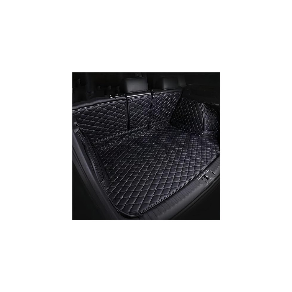 Trunk Mat For Jeep Cherokee 20192023, Waterproof Leather Cargo Liner With Full Coverage And Antiscratch Protection, Black 9092120238525