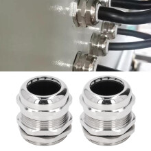 Waterproof Ni Plated Brass Cable Gland M32 IP68 Stress Relief for Lighting