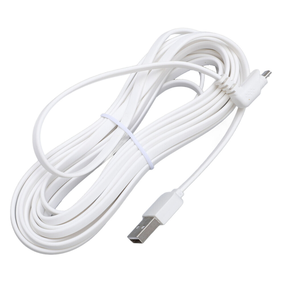 Pvc Security Camera Charger Cable 6.6Ft/2M Water Resistant Power Extension 4981391204672