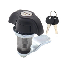 RV Cabinet Lock with 2 Keys, Durable Zinc Alloy Cam Lock for RV Storage and Camper Door