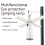 Protable Rechargeable Camping Light Tent Chandelier Ultra Long Life Multi-Function Flashlight Folding Hand Lamp 6