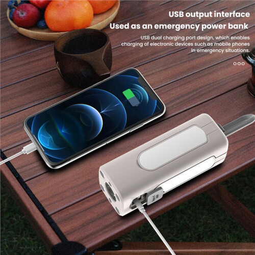 Rechargeable LED Camping Lantern-Waterproof Tent Light with 7 Light Modes,Camping ,Portable Lantern Flashlight 2