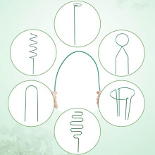 Sturdy Flower Support Sticks for Orchids & Tomatoes