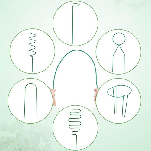 Sturdy Flower Support Sticks for Orchids & Tomatoes