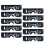 10PCS Solar Eclipse Viewing Glasses Eye Protection Paper Filter for Sunspot Observation 1