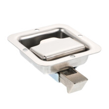 RV Door Lock Stainless Steel Paddle Latch for Travel Trailer, Secure Heavy Duty Design with Mirror Finish