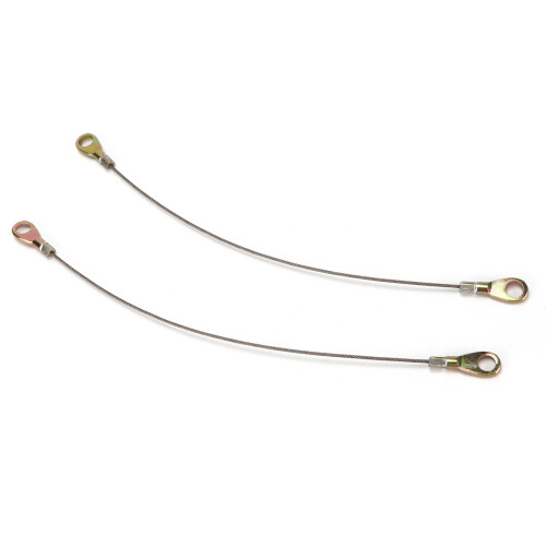 Tailgate Cable Hook 53045‑1065 2PCS Replacement for Mule 3000 Durable Steel 2