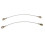 Tailgate Cable Hook 53045‑1065 2PCS Replacement for Mule 3000 Durable Steel 6
