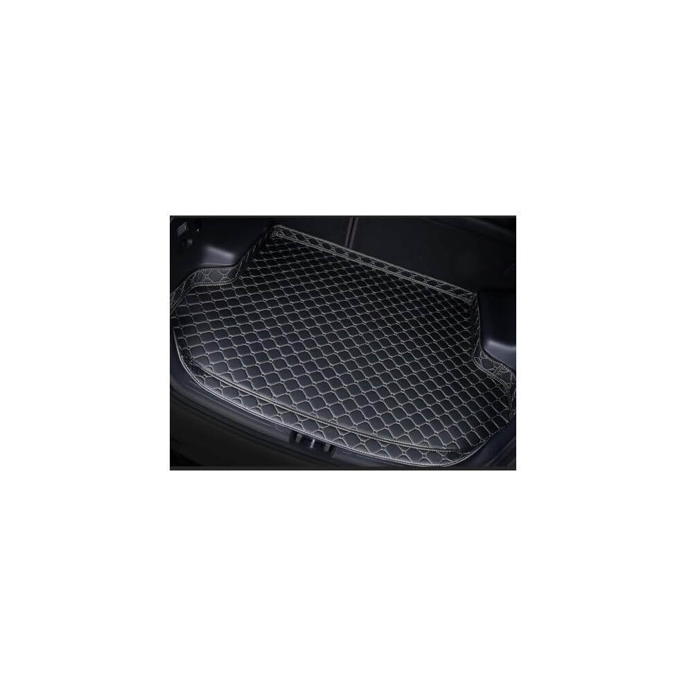 Car Boot Mat For Kia Ceed Touring 20122018, Waterproof Nonslip Custom Trunk Cargo Liner, Black/Beige 9330225063612