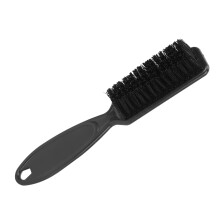 Oil Hair Beard Brush Black ABS Soft Bristles for Men Grooming Styling