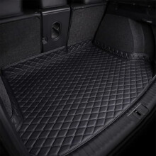 Leather Car Boot Liner for Toyota Avensis Combi 2003‑2009, Waterproof Anti‑Slip Trunk Mat Protector