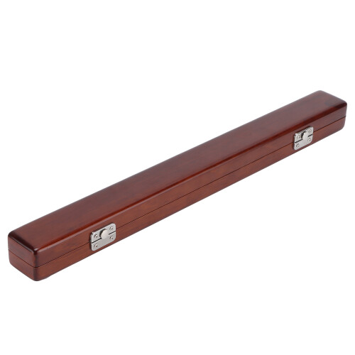Square Angle Wooden Baton Box for Storage - 12cm x 4cm Protective Case 1