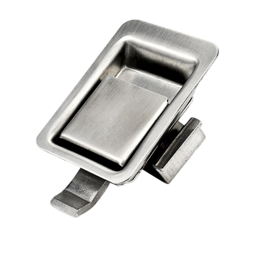 D8668 Rv Door Lock Camper Trailer Lock With Key Curved Tongue Lever Latch Rustresistant Finish 9073542755685