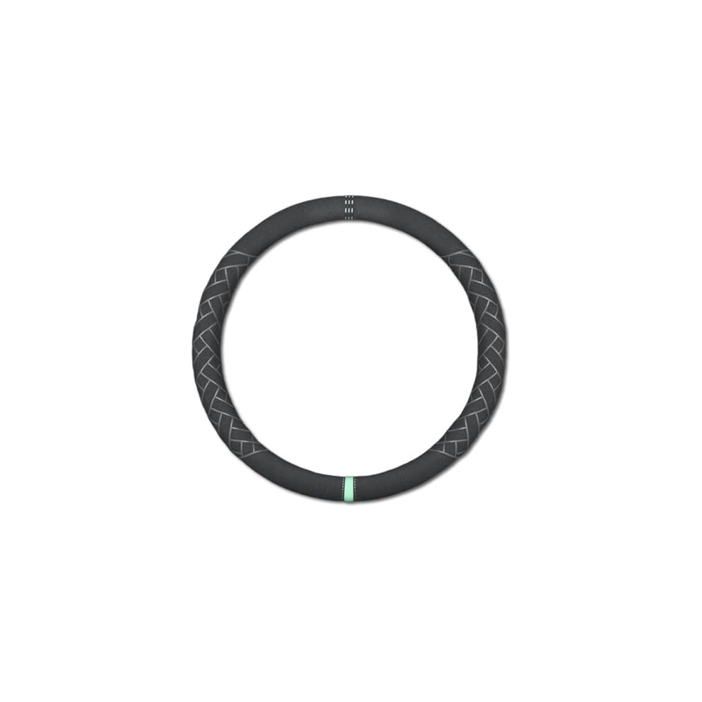 Suede Steering Wheel Cover Universal 38Cm For Citroen Models, Breathable Antislip Grip Durable Protector 9092120238860
