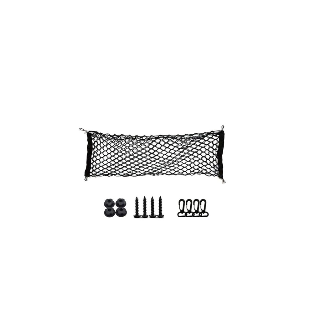 Stretchable Car Trunk Organizer Cargo Net With Hooks Heavy Duty Elastic Storage Mesh For Suv Truck 9771547614883