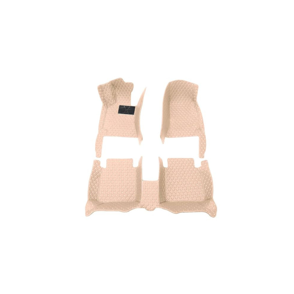 Custom Fit Leather Car Floor Mats For Kia Sportage Kx5 Ql 2016Â2021, NonâSlip Full Coverage A Beige 9092120238914