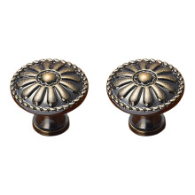 (Old Age, 8101-Large single hole) Alloy Cabinet Knobs - Door & Drawer Handles