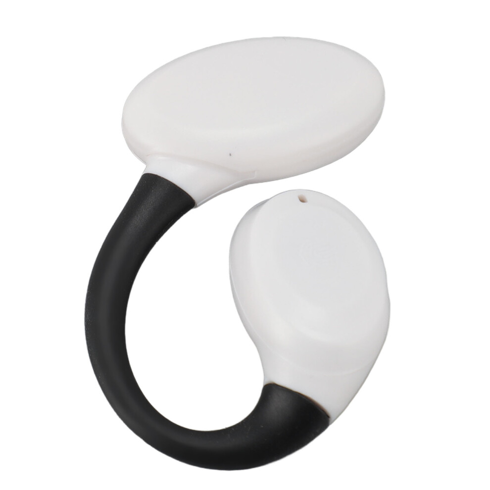 Wireless Open Headphones V5.3 Bluetooth Mono Earbuds 70H Standby White 8771391207447