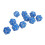 Plastic 10PCS Polyhedral Dice Set 20 Sided Lightweight for Table Games Blue 1