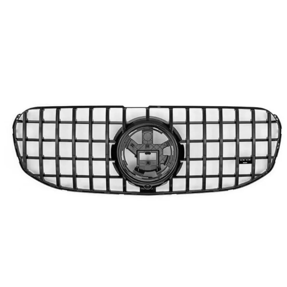 Front Grille Pair For Benz Glsclass 20202023, Durable Mesh Protection, Refined Appearance Black 9771547614999