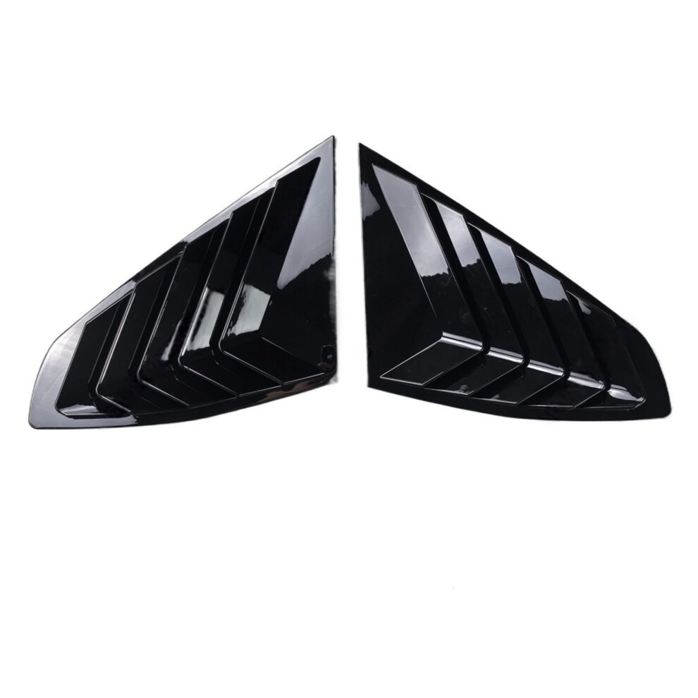 Rear Window Louvers And Side Window Spoiler For Bmw G24 G26 430I M440i I4 2021Â2025 Sporty Exterior Upgrade Black 9771547615019