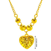 (1) Heart Pendant Necklace for Women, Hypoallergenic Jewelry