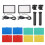 LED-Videolicht-Set 2 Stück, 15W, Bi-Color, Touchscreen, Einstellbare Helligkeit 7