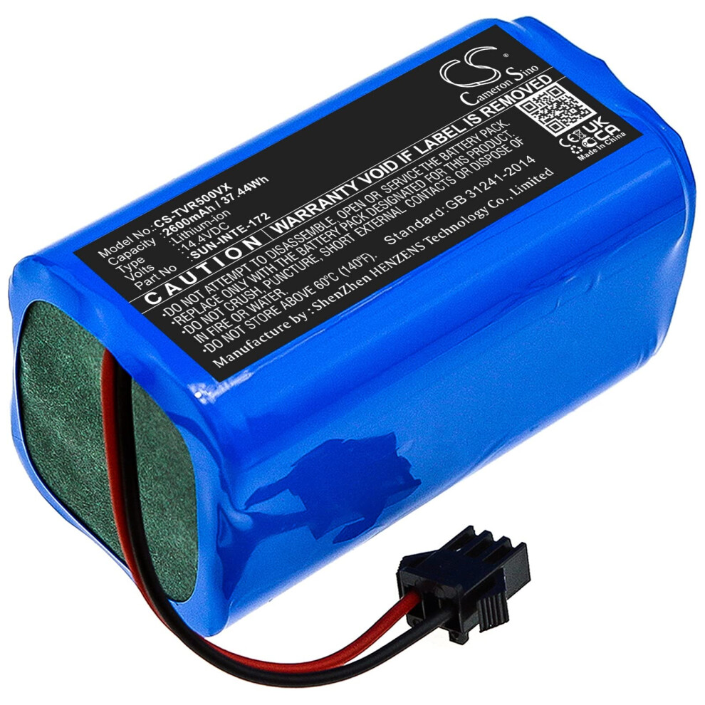 Replacement Battery 14.4V 2600Mah Liion Pack Restore Full Runtime Easy Fit For Ikohs Netbot S15 9771547615200
