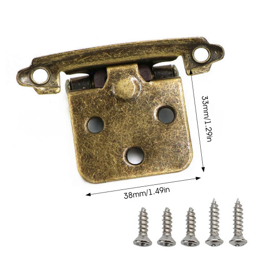 (Old Age, Non-bending style) Self-Closing Cabinet Hinges for Kitchen 1