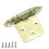 (Gold, Non-bending style) Self-Closing Cabinet Hinges for Kitchen 3
