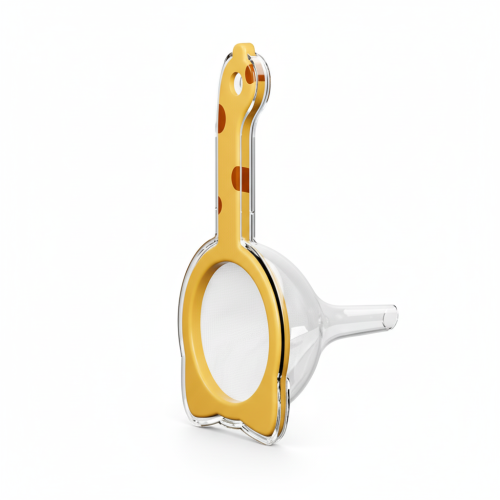 (Yellow Cat) Cat Strainer for Kitchen - Detachable Filter 1
