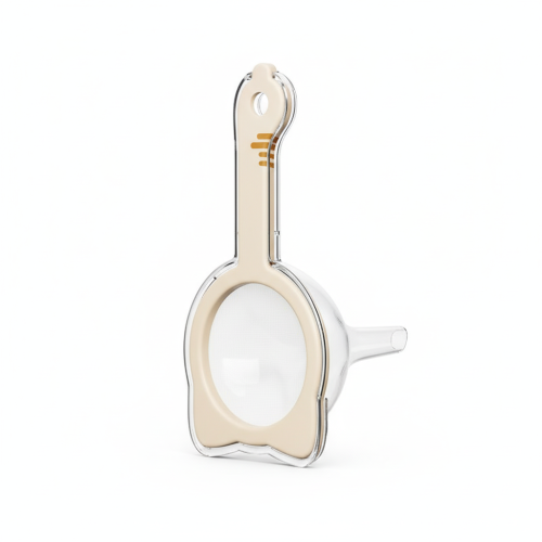 (Cream White Cat) Cat Strainer for Kitchen - Detachable Filter 1