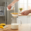 (Yellow Cat) Cat Strainer for Kitchen - Detachable Filter 5